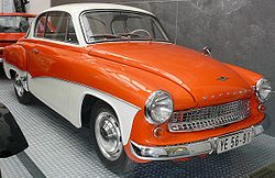 Wartburg-Coupe im Verkehrsmuseum Dresden